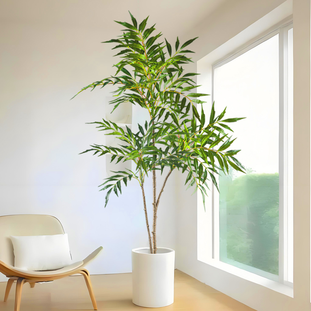 78-140cm Large Artificial Nand - Dracaena Marginata ulasan dan harga
