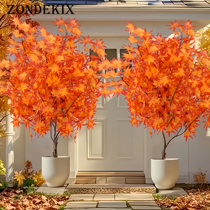2PCS Large Red Maple Tree Simu - Dracaena Marginata ulasan dan harga